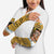 Egypt Christmas Arm Sleeves with Santa Cat Sleigh Reindeer Christmas Tree and Ancient Hieroglyphic - Wonder Print Shop