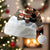 Egypt Christmas Santa Hat with Santa Cat Sleigh Reindeer Christmas Tree and Ancient Hieroglyphic - Wonder Print Shop