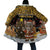 Egypt Christmas Cloak with Santa Cat Sleigh Reindeer Christmas Tree and Ancient Hieroglyphic - Wonder Print Shop