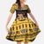 Egypt Christmas Family Matching Tank Maxi Dress and Hawaiian Shirt with Santa Cat Sleigh Reindeer Christmas Tree and Ancient Hieroglyphic - Wonder Print Shop