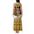 Egypt Christmas Family Matching Tank Maxi Dress and Hawaiian Shirt with Santa Cat Sleigh Reindeer Christmas Tree and Ancient Hieroglyphic - Wonder Print Shop