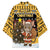 Egypt Christmas Kimono with Santa Cat Sleigh Reindeer Christmas Tree and Ancient Hieroglyphic - Wonder Print Shop