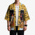 Egypt Christmas Kimono with Santa Cat Sleigh Reindeer Christmas Tree and Ancient Hieroglyphic - Wonder Print Shop