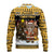 Egypt Christmas Ugly Christmas Sweater with Santa Cat Sleigh Reindeer Christmas Tree and Ancient Hieroglyphic - Wonder Print Shop