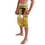 Egypt Christmas Lavalava with Santa Cat Sleigh Reindeer Christmas Tree and Ancient Hieroglyphic - Wonder Print Shop