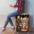 Egypt Christmas Luggage Cover with Santa Cat Sleigh Reindeer Christmas Tree and Ancient Hieroglyphic - Wonder Print Shop