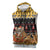 Egypt Christmas Sleeveless Zip Hoodie with Santa Cat Sleigh Reindeer Christmas Tree and Ancient Hieroglyphic - Wonder Print Shop