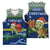 Curacao Christmas Basketball Jersey with Santa Turtle Ocean Waves Snowflakes and Holiday Gift Design - Wonder Print Shop