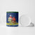 Curacao Christmas Ceramic Mug with Santa Turtle Ocean Waves Snowflakes and Holiday Gift Design - Wonder Print Shop