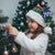 Curacao Christmas Santa Hat with Santa Turtle Ocean Waves Snowflakes and Holiday Gift Design - Wonder Print Shop