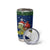 Curacao Christmas Tumbler Cup with Santa Turtle Ocean Waves Snowflakes and Holiday Gift Design - Wonder Print Shop