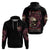 My Give A F Rose Skull Hoodie - Wonder Print Shop