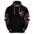 My Give A F Rose Skull Hoodie - Wonder Print Shop