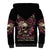 My Give A F Rose Skull Sherpa Hoodie - Wonder Print Shop