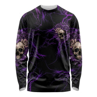 I Am The Storm Rose Skull Long Sleeve Shirt - Wonder Print Shop