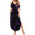 I Am The Storm Rose Skull Summer Maxi Dress - Wonder Print Shop