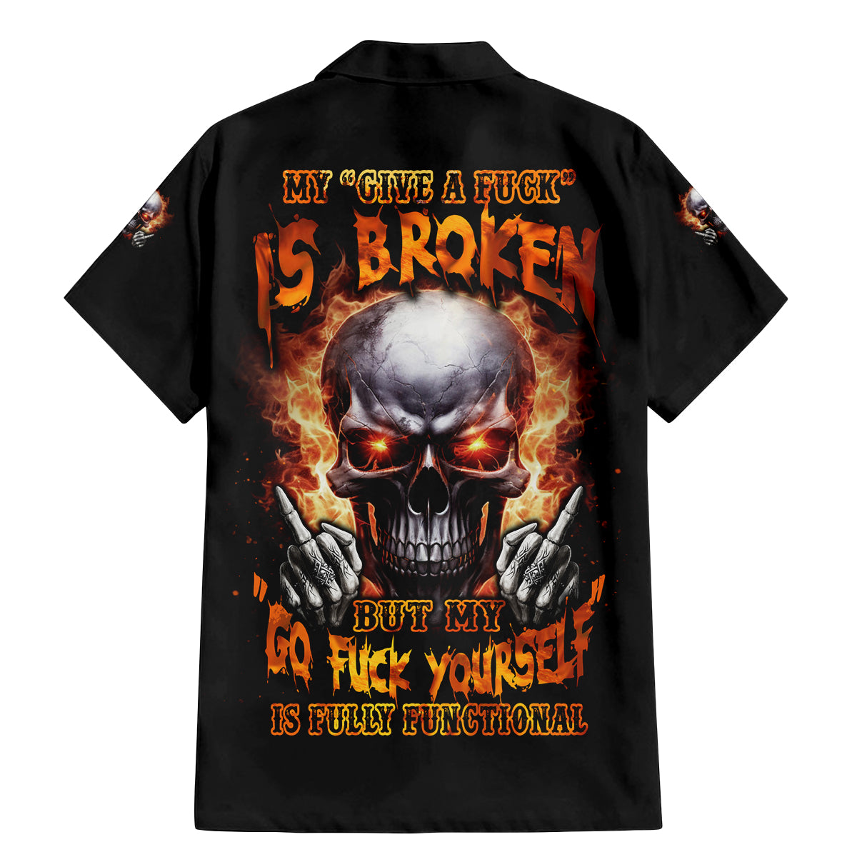 Give Me A F Is Broken But My Go F Yourself Family Matching Mermaid Dress and Hawaiian Shirt - Wonder Print Shop