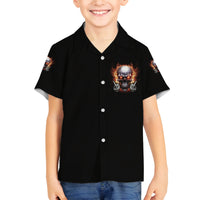 Give Me A F Is Broken But My Go F Yourself Family Matching Off Shoulder Short Dress and Hawaiian Shirt - Wonder Print Shop