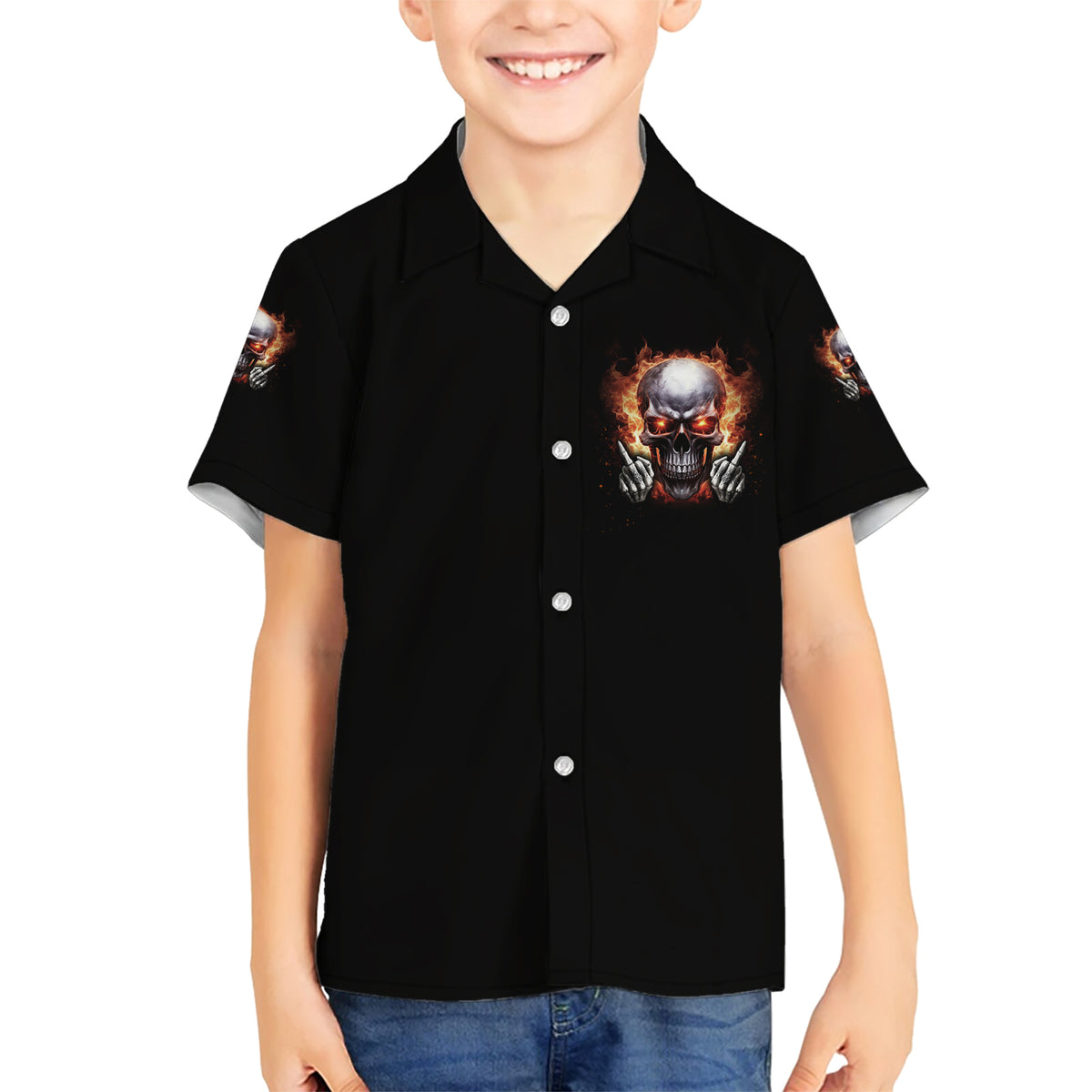 Give Me A F Is Broken But My Go F Yourself Family Matching Short Sleeve Bodycon Dress and Hawaiian Shirt - Wonder Print Shop