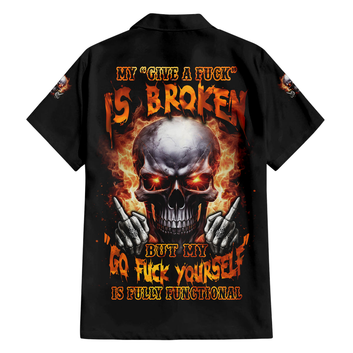 Give Me A F Is Broken But My Go F Yourself Hawaiian Shirt - Wonder Print Shop