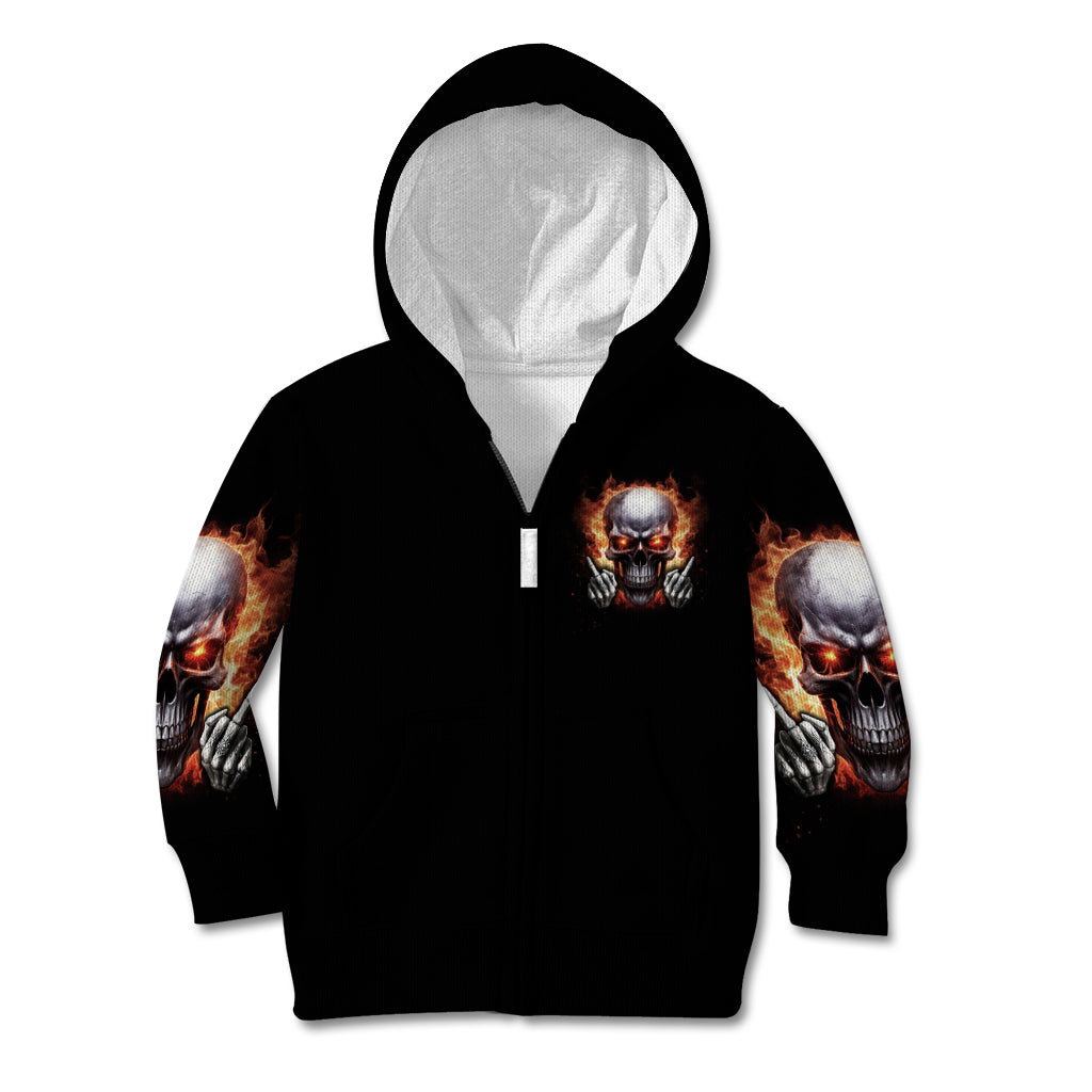 Give Me A F Is Broken But My Go F Yourself Kid Hoodie - Wonder Print Shop