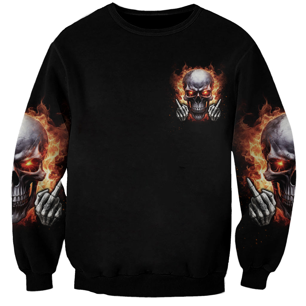 Give Me A F Is Broken But My Go F Yourself Sweatshirt - Wonder Print Shop