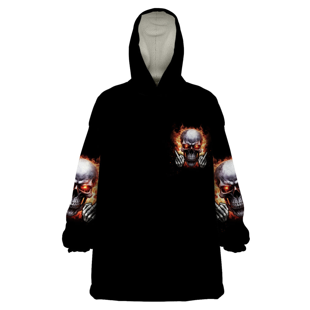 Give Me A F Is Broken But My Go F Yourself Wearable Blanket Hoodie - Wonder Print Shop