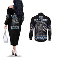 you-my-friend-should-have-been-swallowed-couples-matching-off-the-shoulder-long-sleeve-dress-and-long-sleeve-button-shirt