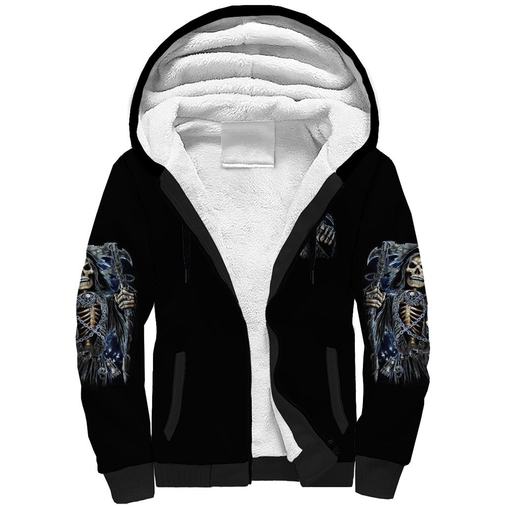 You My Friend Should Have Been Swallowed Sherpa Hoodie - Wonder Print Shop