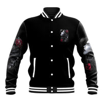 Don't Try To Figure Me Out Baseball Jacket - Wonder Print Shop