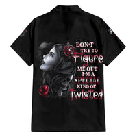 Don't Try To Figure Me Out Family Matching Puletasi Dress and Hawaiian Shirt - Wonder Print Shop