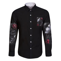 Don't Try To Figure Me Out Family Matching Short Sleeve Bodycon Dress and Hawaiian Shirt - Wonder Print Shop