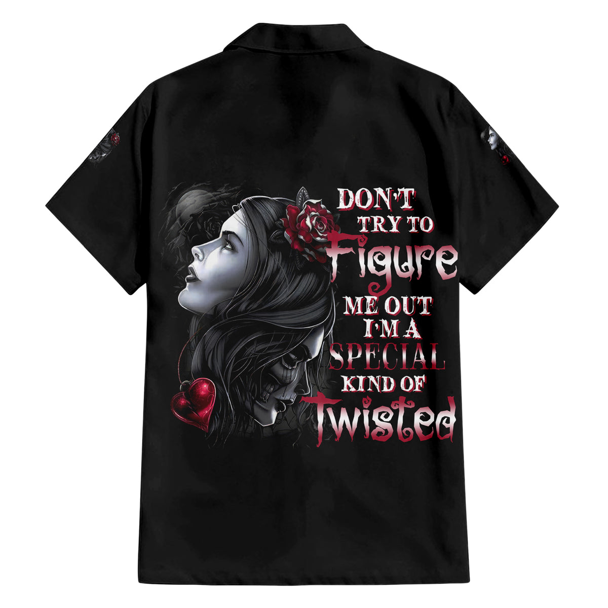 Don't Try To Figure Me Out Hawaiian Shirt - Wonder Print Shop