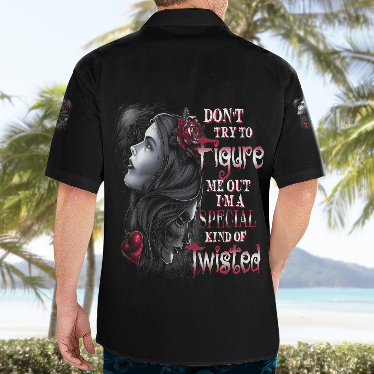 Don't Try To Figure Me Out Hawaiian Shirt - Wonder Print Shop