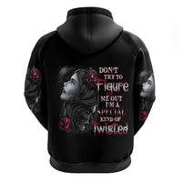 Don't Try To Figure Me Out Hoodie - Wonder Print Shop