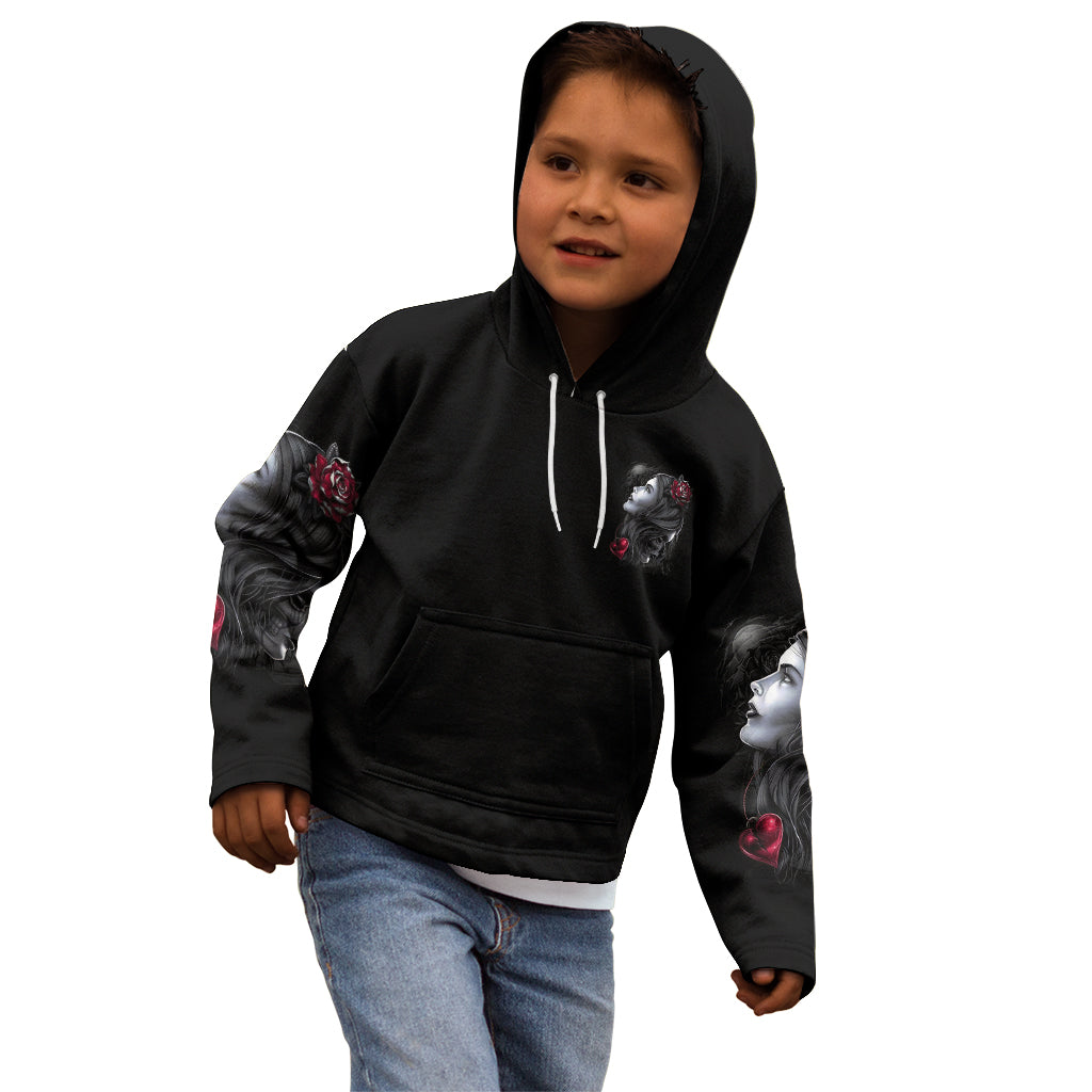 Don't Try To Figure Me Out Kid Hoodie - Wonder Print Shop