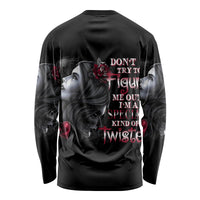 Don't Try To Figure Me Out Long Sleeve Shirt - Wonder Print Shop