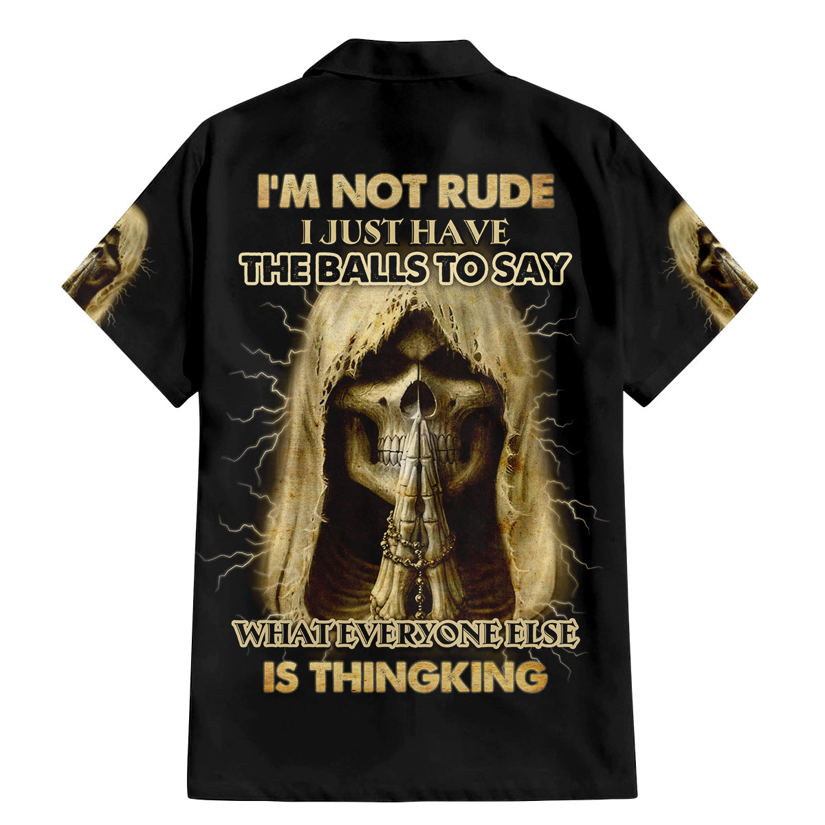 I'm Not Rude I Just Have The Balls Family Matching Mermaid Dress and Hawaiian Shirt - Wonder Print Shop