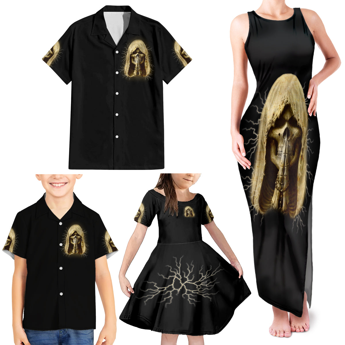 I'm Not Rude I Just Have The Balls Family Matching Tank Maxi Dress and Hawaiian Shirt - Wonder Print Shop