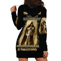 I'm Not Rude I Just Have The Balls Hoodie Dress - Wonder Print Shop