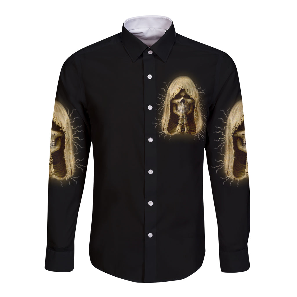 I'm Not Rude I Just Have The Balls Long Sleeve Button Shirt - Wonder Print Shop