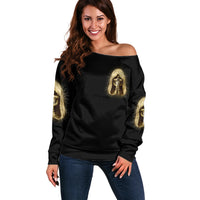 I'm Not Rude I Just Have The Balls Off Shoulder Sweater - Wonder Print Shop