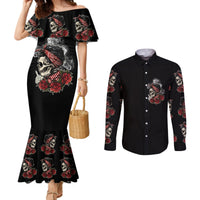 skl-rose-zero-fck-given-couples-matching-mermaid-dress-and-long-sleeve-button-shirt