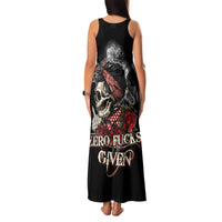 Skl Rose - Zero Fck Given Family Matching Tank Maxi Dress and Hawaiian Shirt - Wonder Print Shop