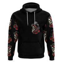 Skl Rose - Zero Fck Given Hoodie - Wonder Print Shop