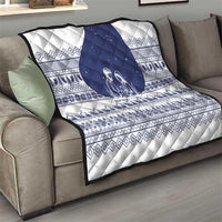 Vatican Christmas Quilt with Holy Family Nativity Scene Snowflake Pattern and Starry Night - Wonder Print Shop