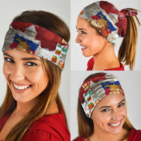 Liechtenstein Christmas Neck Gaiter with Santa Claus Castle Snowflakes and National Flag - Wonder Print Shop