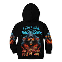 I Don't Have Trust Issues Kid Hoodie - Wonder Print Shop