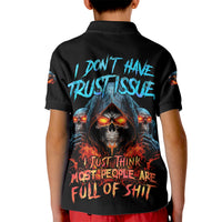 I Don't Have Trust Issues Kid Polo Shirt - Wonder Print Shop