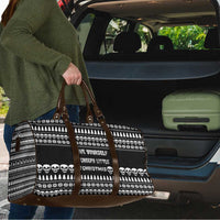 Creepy Christmas Travel Bag with Skulls Trees and Gothic Holiday Pattern - Wonder Print Shop